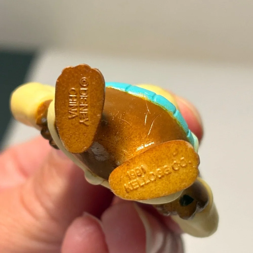 Disney PVC Figure Unisex OS Tan Excellent 1991 Monterey Jack Rescue Rangers Toy